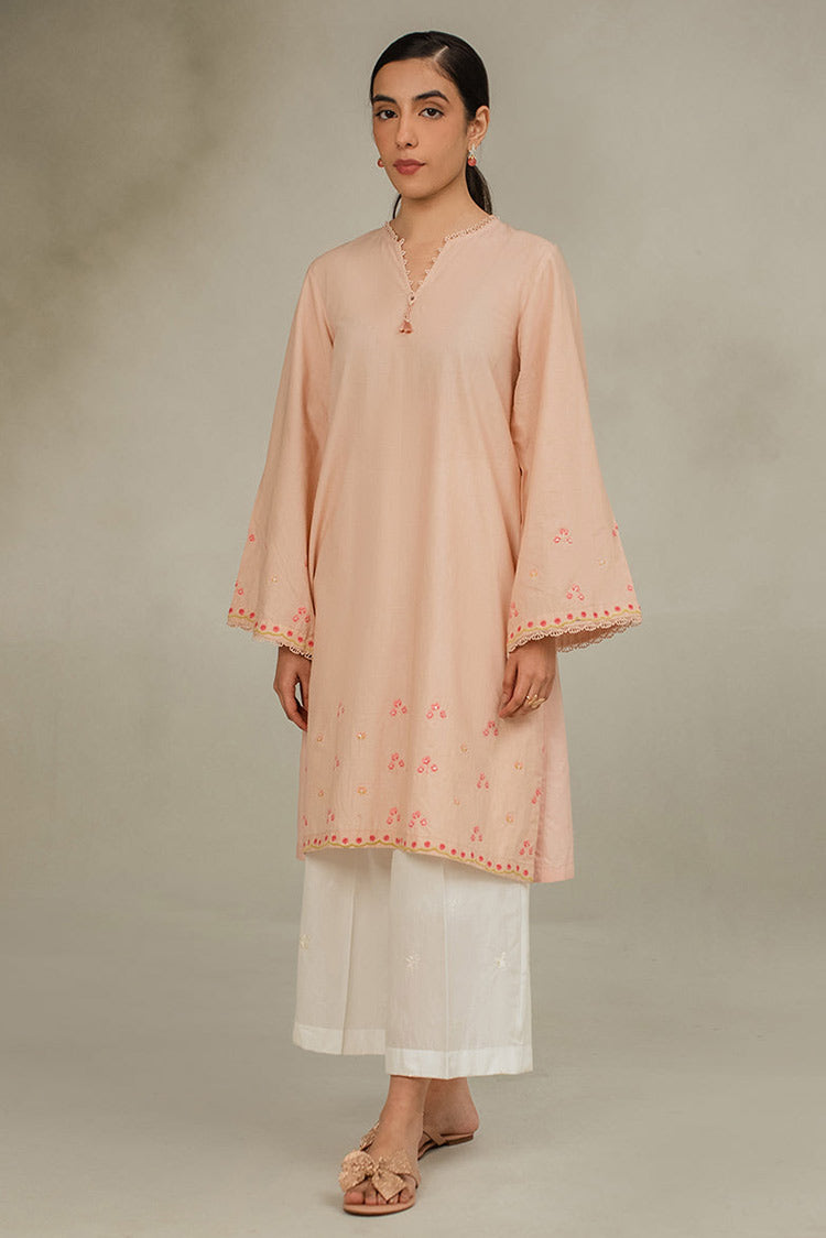 Picture of Cross Stitch - Basic Pret Collection - Rose Smoke - Available at Raja Sahib