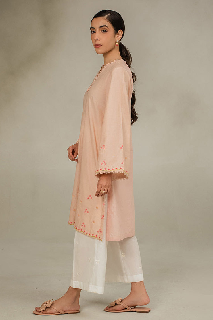 Picture of Cross Stitch - Basic Pret Collection - Rose Smoke - Available at Raja Sahib