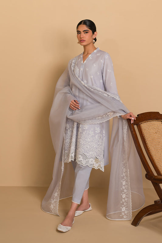 Picture of Cross Stitch - Chikankari Lawn Edit Vol 2 - Celestial Breeze - Available at Raja Sahib