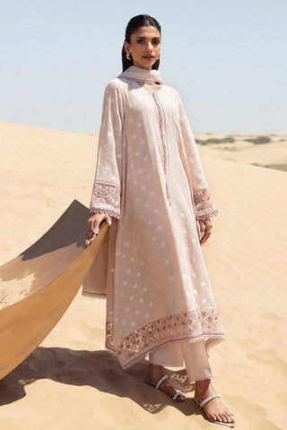 Picture of Cross Stitch - Eid Lawn Edit 2 - Dusty Rose - Available at Raja Sahib