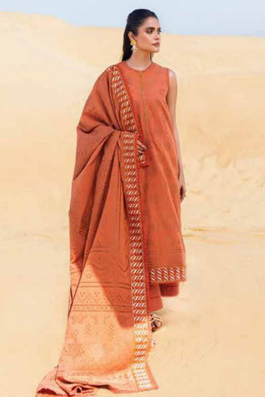 Picture of Cross Stitch - Eid Lawn Edit 2 - Russet Dusk - Available at Raja Sahib