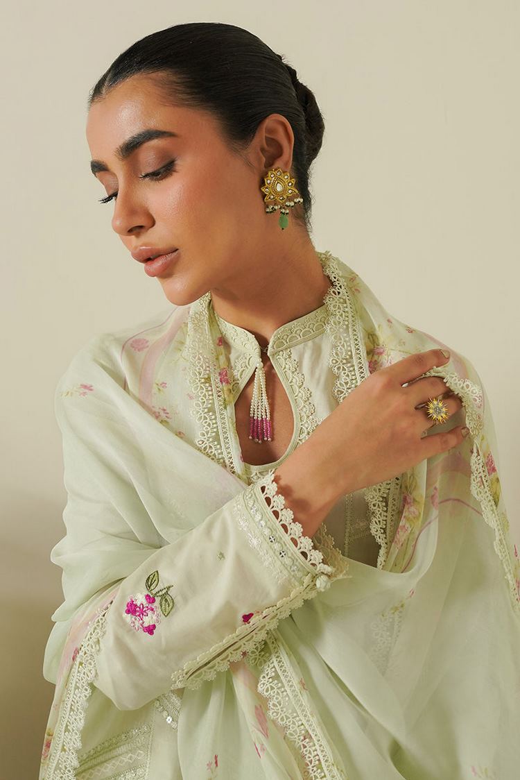 Picture of Cross Stitch - Mahiri Unstitched Embroidered Collection Vol 4 - Pastel Bloom - Available at Raja Sahib