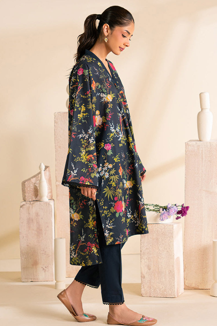 Picture of Cross Stitch - Daily Edit Unstitched Lawn Collection Vol 5 - Onyx Splash - Available at Raja Sahib