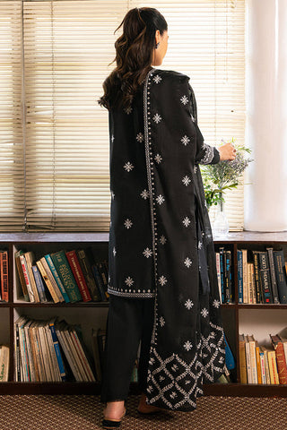 Picture of Cross Stitch - Mahiri Unstitched Embroidered Collection Vol 5 - Black Orchid - Available at Raja Sahib