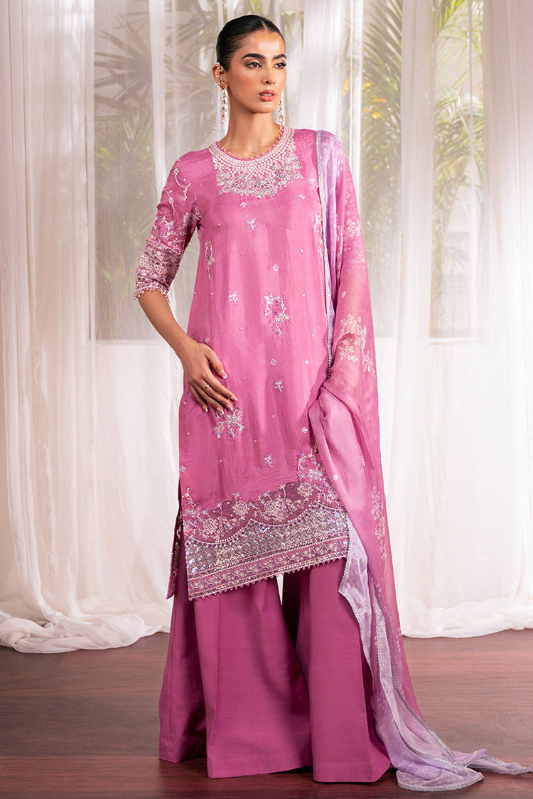 Picture of Cross Stitch - Luxe Atelier Unstitched Collection - Floral Blush - Available at Raja Sahib