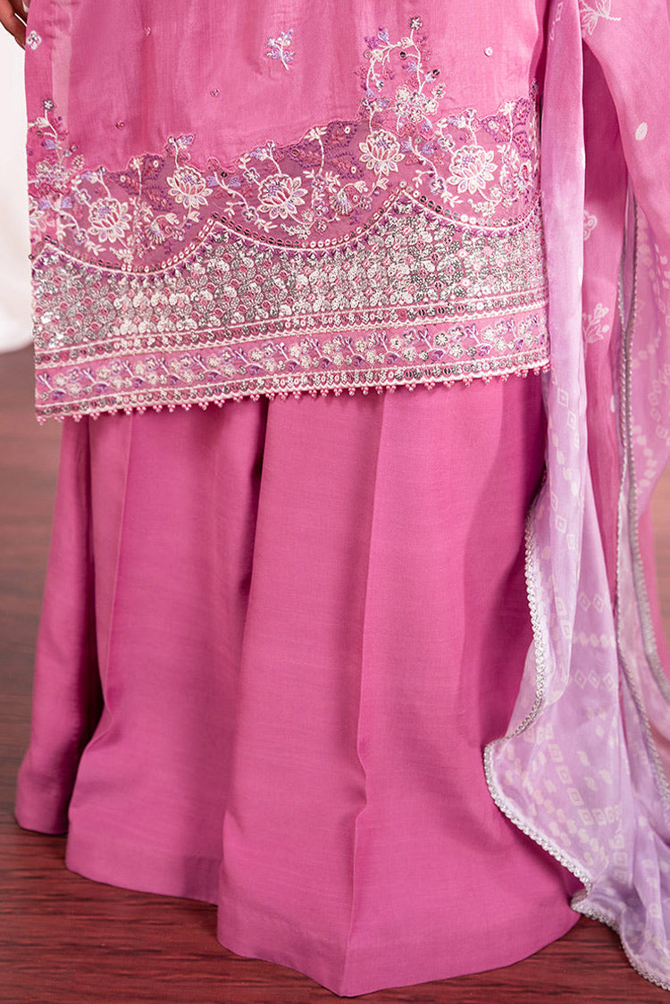 Picture of Cross Stitch - Luxe Atelier Unstitched Collection - Floral Blush - Available at Raja Sahib