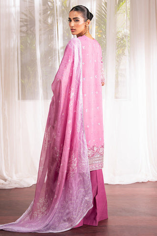 Picture of Cross Stitch - Luxe Atelier Unstitched Collection - Floral Blush - Available at Raja Sahib