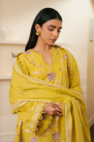 Picture of Cross Stitch - Mahiri Unstitched Embroidered Collection Vol 6 - Orchid Moss - Available at Raja Sahib