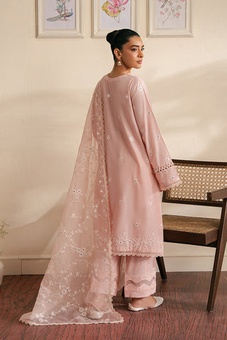 Picture of Cross Stitch - Mahiri Unstitched Embroidered Collection Vol 6 - Silver Pink - Available at Raja Sahib