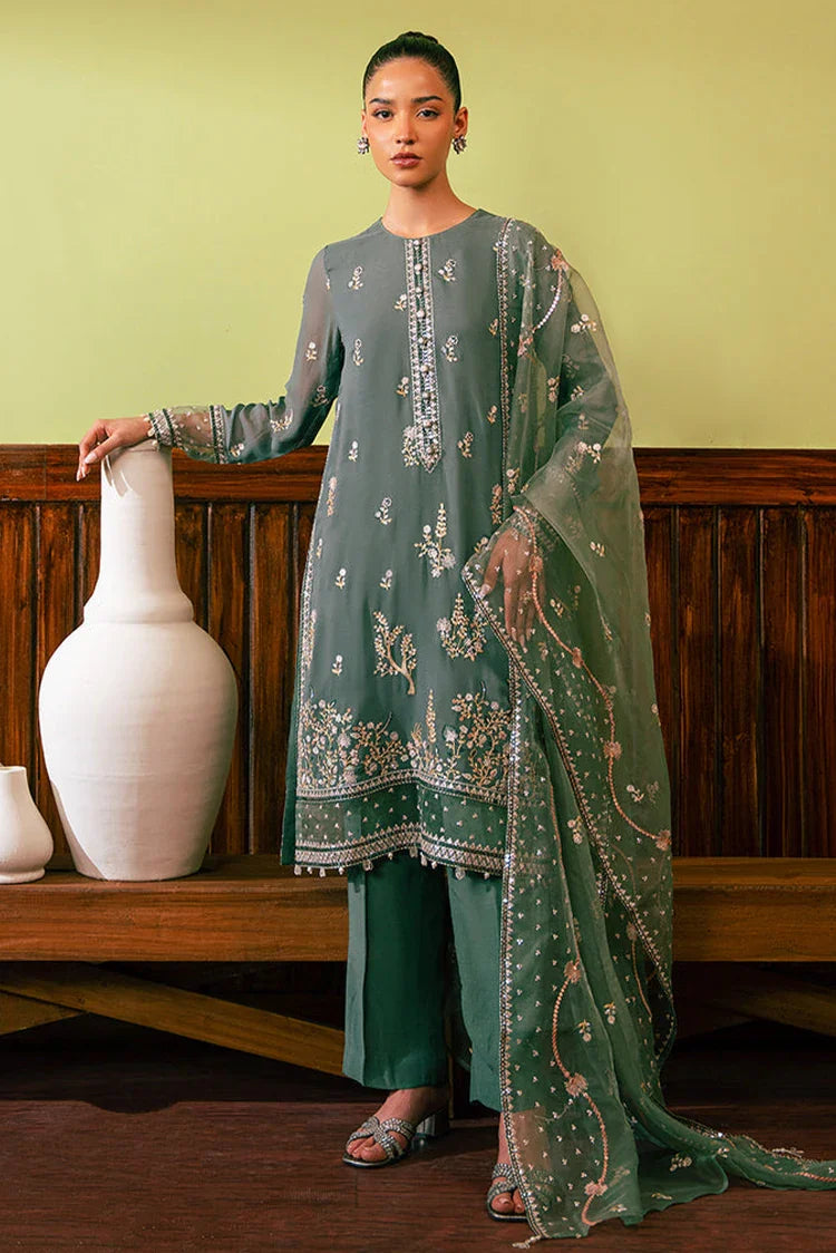 Cross Stitch Embroidered Chiffon Collection <!--2024-->