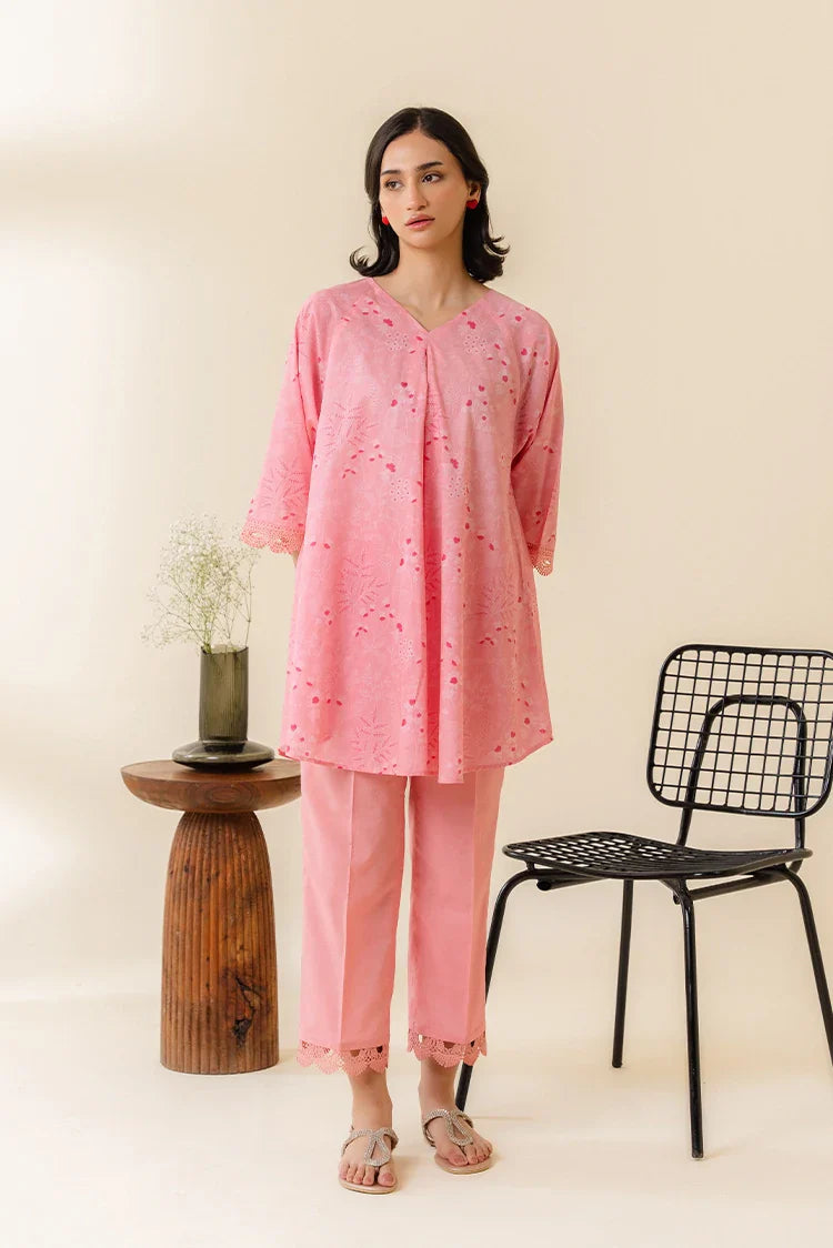 Picture of Cross Stitch - Daily Unstitched Lawn Collection - Blush Haze - Available at Raja Sahib