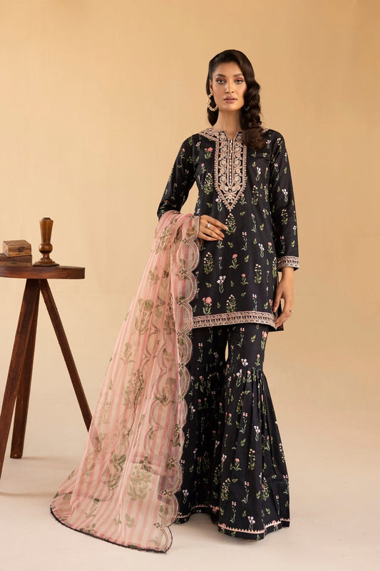 Picture of Ellena - 3-PC Stitched Printed Cambric Suit - Available at Raja Sahib