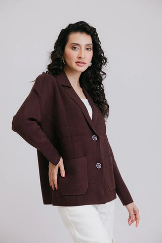 Picture of Full Sleeves Short Coat - Available at Raja Sahib