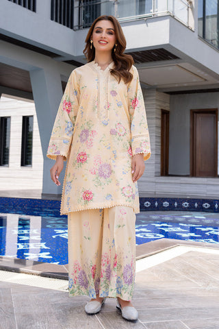 Picture of Ellena - 2-PC Stitched Printed Suit - Available at Raja Sahib