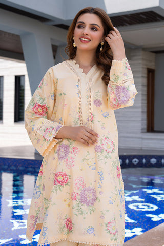 Picture of Ellena - 2-PC Stitched Printed Suit - Available at Raja Sahib