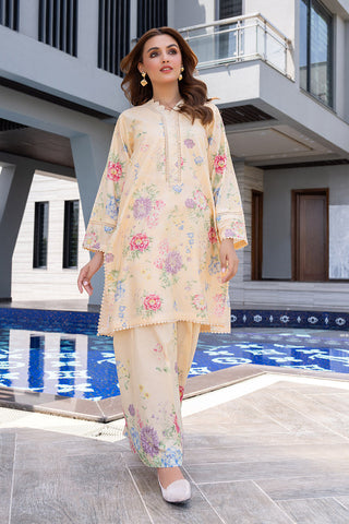 Picture of Ellena - 2-PC Stitched Printed Suit - Available at Raja Sahib