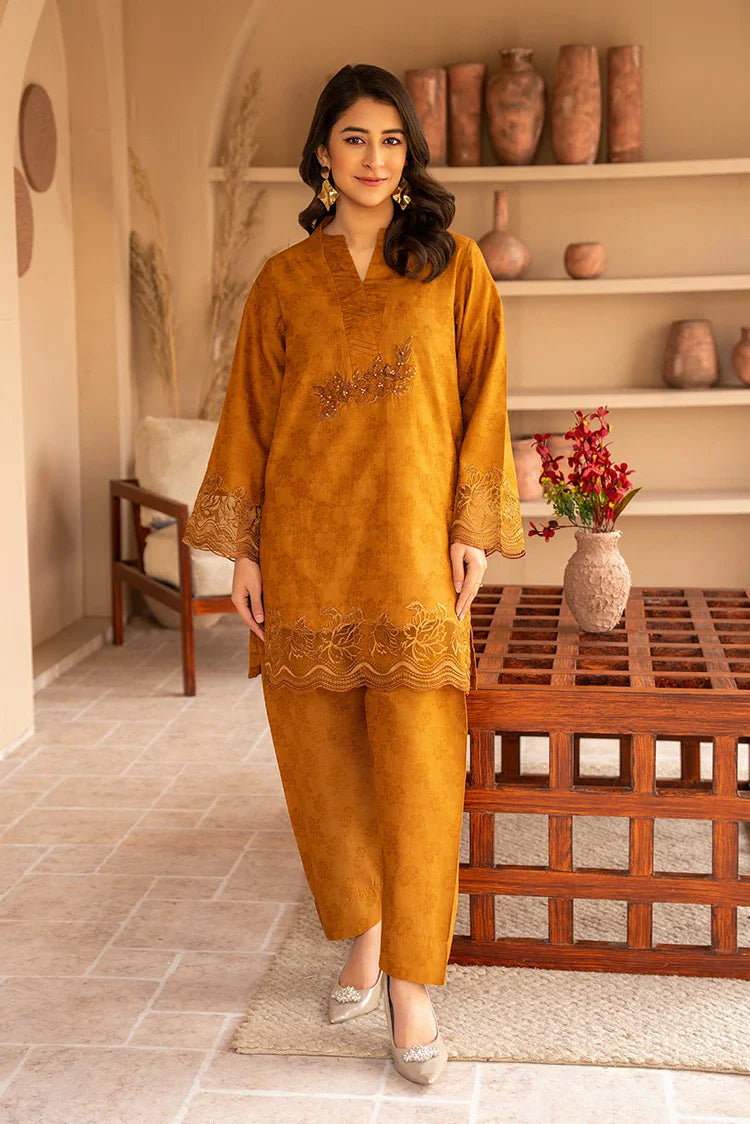 Picture of 2-PC Stitched Printed Suit - Available at Raja Sahib