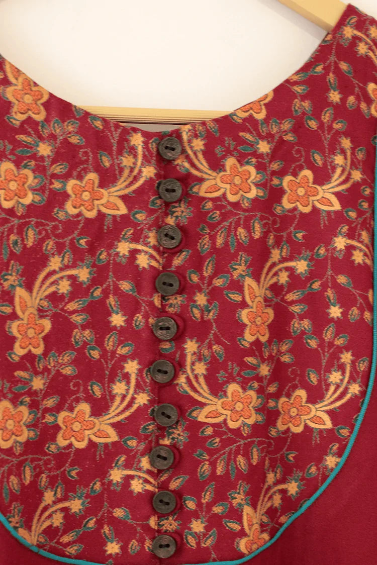 Picture of Kashish - 1 Piece - Shirt - Maroon - 6067MX - Available at Raja Sahib