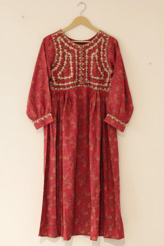 Picture of Kashish - 1 Piece - Shirt - Red - 6067MX - Available at Raja Sahib