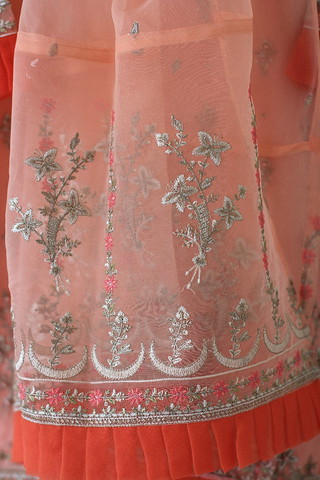 Picture of Kashish - Formals Luxury Pret - Peach - 6196 - Available at Raja Sahib