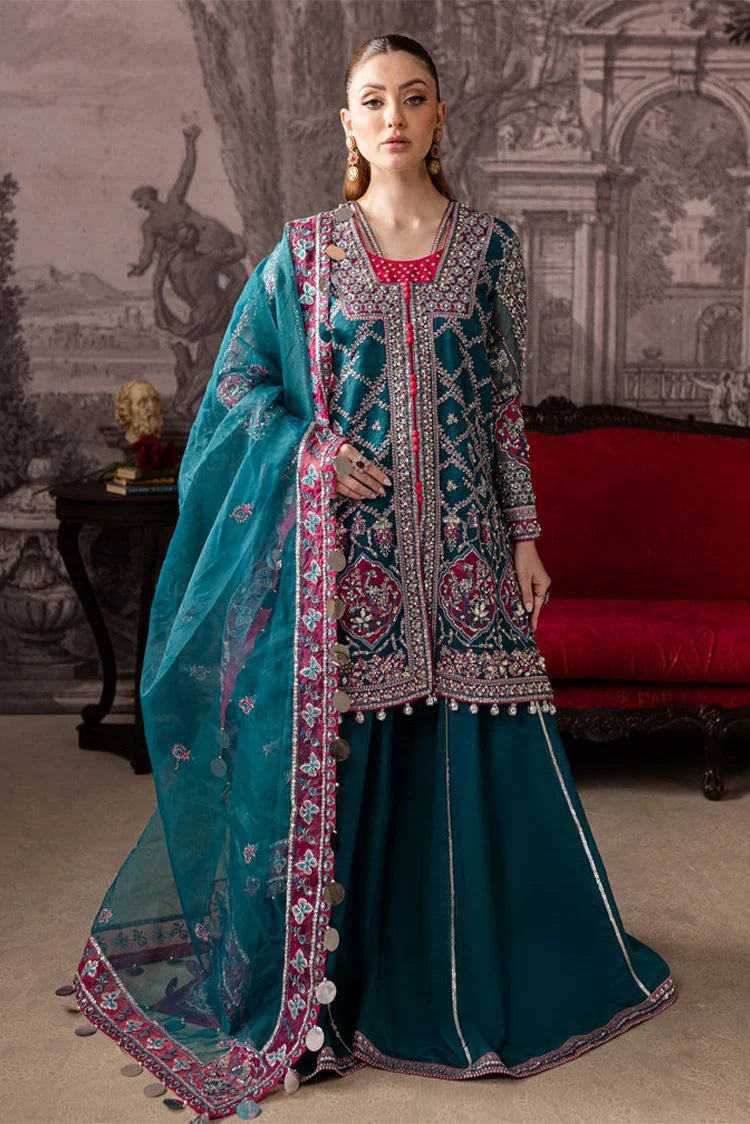 Picture of Maria Osama Khan - Mystara Wedding Festive - Riva - Available at Raja Sahib