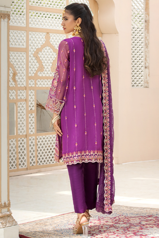 Picture of Kashish - Formals Luxury Pret - Plum - 7029 - Available at Raja Sahib