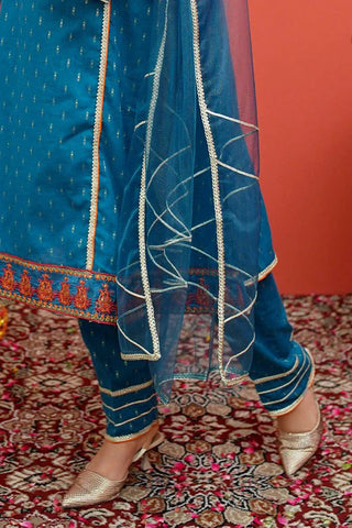 Picture of Modest - Festive Ensemble - 3 Piece Suit - 8375 - Available at Raja Sahib