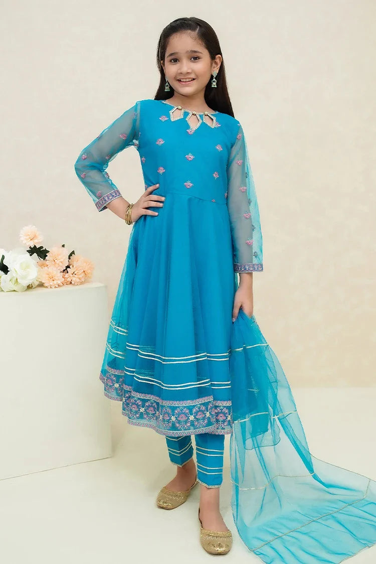 Picture of Modest - Girls 3 Piece Suit - Sahar - Available at Raja Sahib