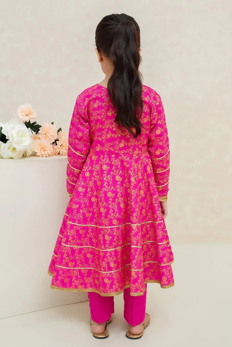 Picture of Modest - Girls 3 Piece Suit - Mahroz - Available at Raja Sahib