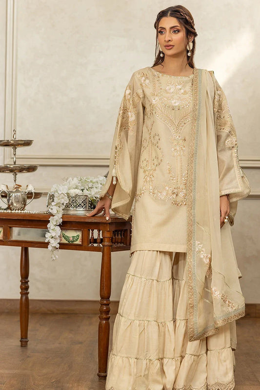 Picture of Threads & Motifs - Ready To Wear 3 PC Suit - 9108 - Available at Raja Sahib