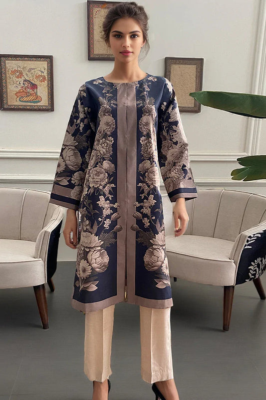 Picture of Threads & Motifs - Ready To Wear Jacket With Shameez - 9156 - Available at Raja Sahib