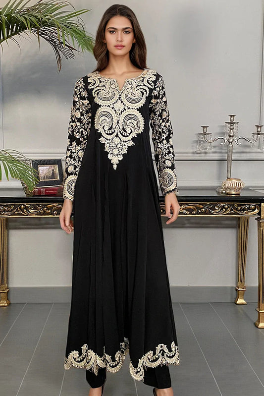 Picture of Threads & Motifs - Ready To Wear 2 PC Suit - 9203 - Available at Raja Sahib