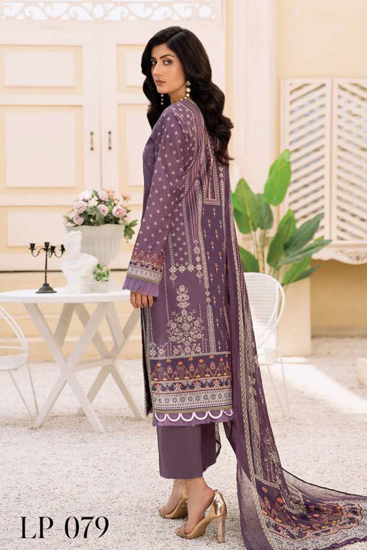 Picture of Lala - LP 079 Arno Print Melody Digital Printed Lawn Collection - Available at Raja Sahib