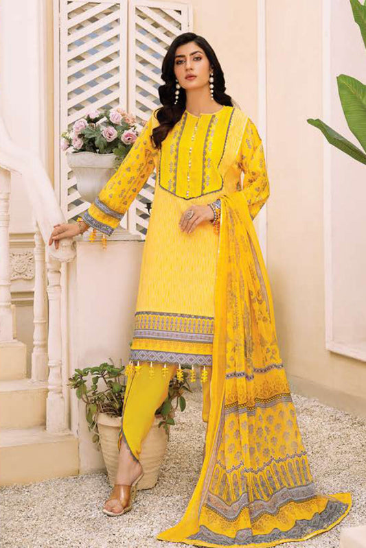 Picture of Lala - LP 082 Refa Print Melody Digital Printed Lawn Collection - Available at Raja Sahib