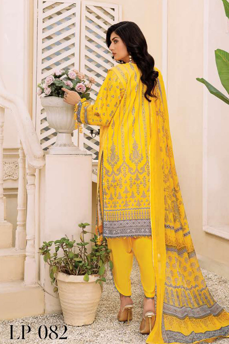 Picture of Lala - LP 082 Refa Print Melody Digital Printed Lawn Collection - Available at Raja Sahib