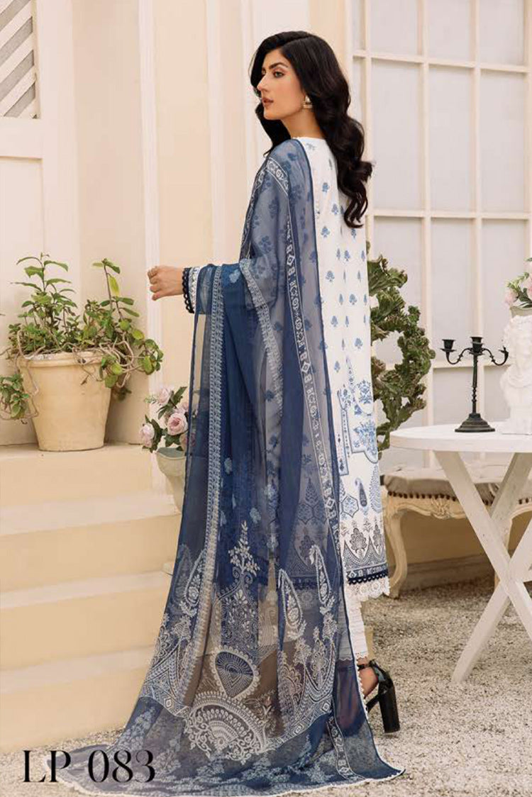 Picture of Lala - LP 083 Ezra Print Melody Digital Printed Lawn Collection - Available at Raja Sahib