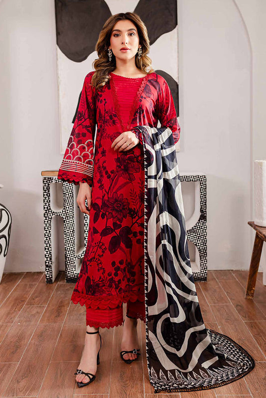 Picture of Nureh - SP 100 Signature Prints Printed Lawn Collection Vol 2 - Available at Raja Sahib