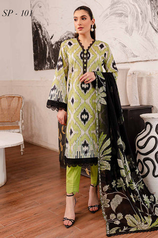SP 101 Signature Prints Printed Lawn Collection Vol 2