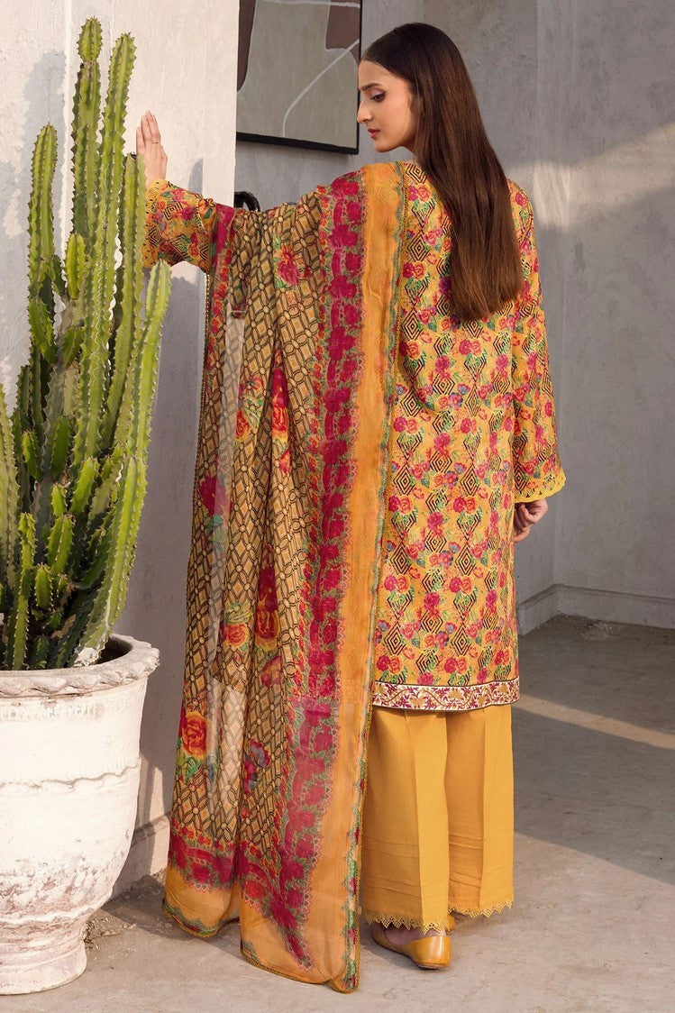 Picture of Motifz - 4609 NAYLA Rang Printed Lawn Collection - Available at Raja Sahib