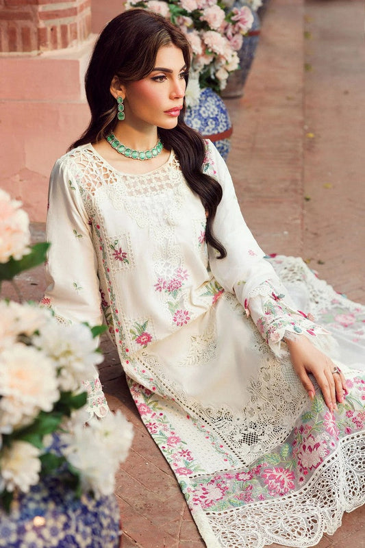 Picture of Motifz - 4422 ZAHRA Premium Luxury Embroidered Lawn Collection - Available at Raja Sahib