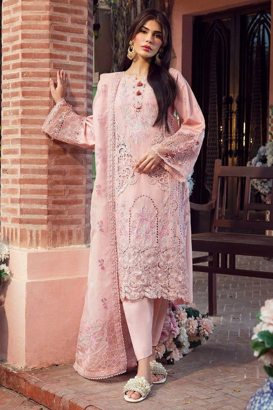 Picture of Motifz - 4428 HUDA Premium Luxury Embroidered Lawn Collection - Available at Raja Sahib