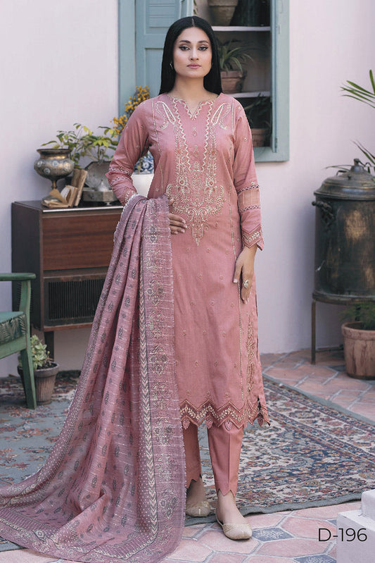 Picture of Zoha - D 196 Festive Lawn Collection - Available at Raja Sahib