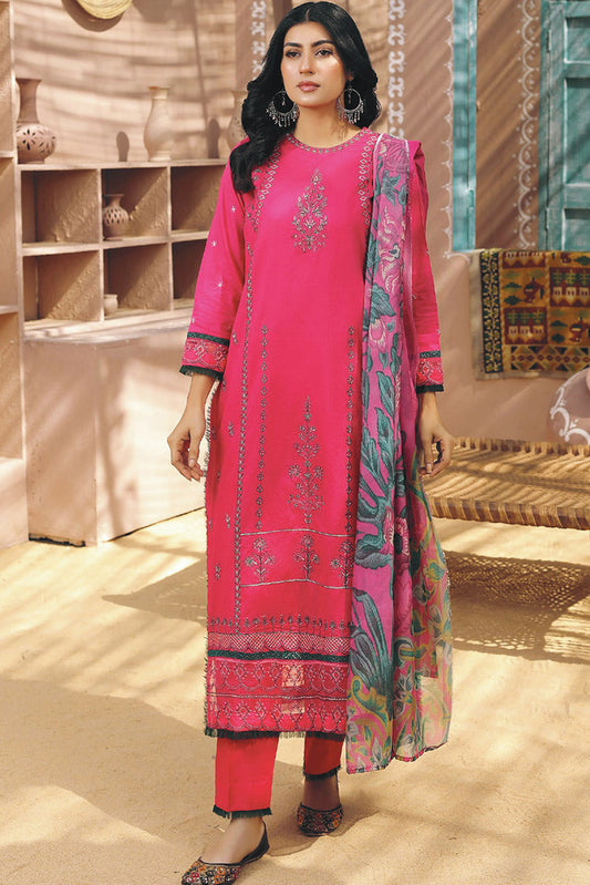 Picture of Zoha - D 197B Festive Lawn Collection - Available at Raja Sahib