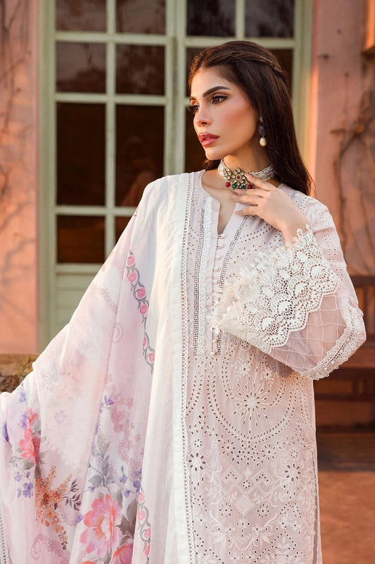 Picture of Motifz - 4431 AFREEN Schiffli Luxury Embroidered Lawn Collection - Available at Raja Sahib