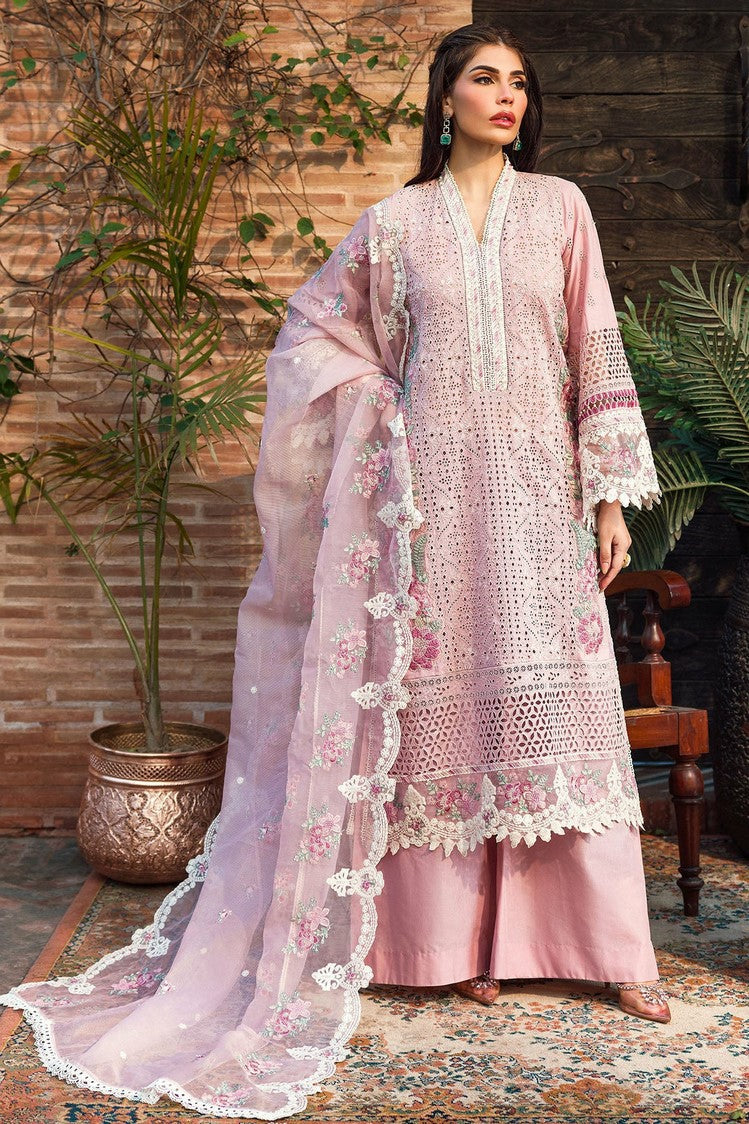 Picture of Motifz - 4433 PAKEEZA Schiffli Luxury Embroidered Lawn Collection - Available at Raja Sahib