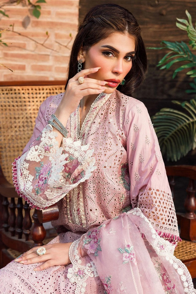 Picture of Motifz - 4433 PAKEEZA Schiffli Luxury Embroidered Lawn Collection - Available at Raja Sahib