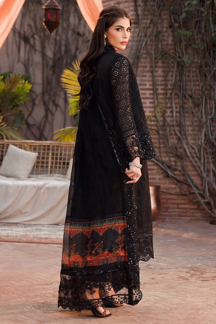 Picture of Motifz - 4437 TABASSUM Schiffli Luxury Embroidered Lawn Collection - Available at Raja Sahib