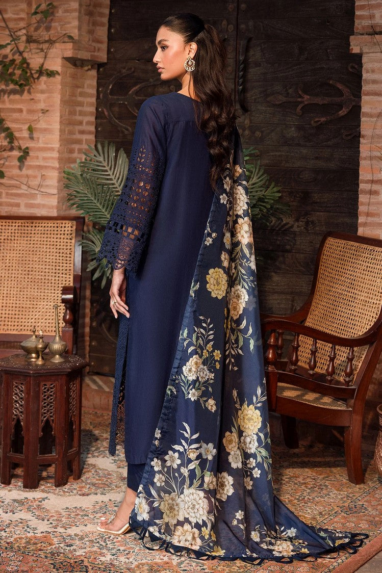 Picture of Motifz - 4440 ULFAT Schiffli Luxury Embroidered Lawn Collection - Available at Raja Sahib