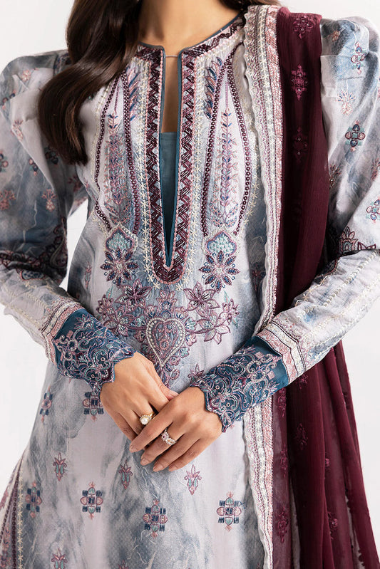 Picture of Maryum N Maria - Jahanara MS24 590 Eid Luxury Lawn Collection - Available at Raja Sahib