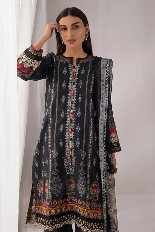 Picture of Raja Sahib - SH 01 AMELIA Nur Embroidered Prints Lawn Collection - Available at Raja Sahib